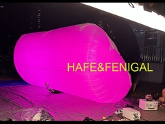 বাণিজ্যিক গির্জা থিয়েটার ব্যবহারের জন্য ফিল্ম আলো বেলুন inflatable টিউবুলার LED 1.8kw
