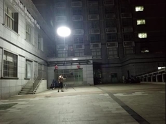 600W LED সেফটি বেলুন লাইট টাওয়ারঃ রাস্তা এবং বিল্ডিং মেরামতের আলো জন্য আদর্শ