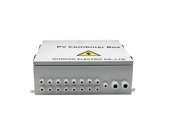Ip65 ডিসি সৌর PV সিস্টেম স্টেইনলেস স্টীল প্লাস্টিক জলরোধী বৈদ্যুতিক সংমিশ্রণ বাক্স