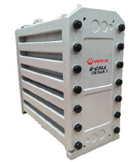 Veolia EDI ই-সেল স্ট্যাক MK-3: ≥16 MOhm-cm প্রতিরোধের সাথে 97% অবধি পুনরুদ্ধার এবং নামমাত্র প্রবাহ 3.4 M3/h
