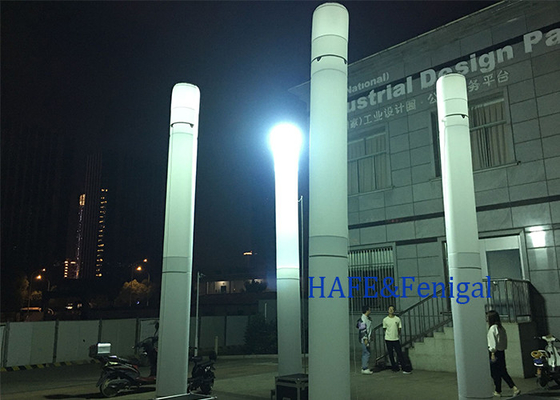 নাইট আউটডোর পোর্টেবল inflatable আলো টাওয়ার জরুরী সিস্টেম 1200W 60HZ