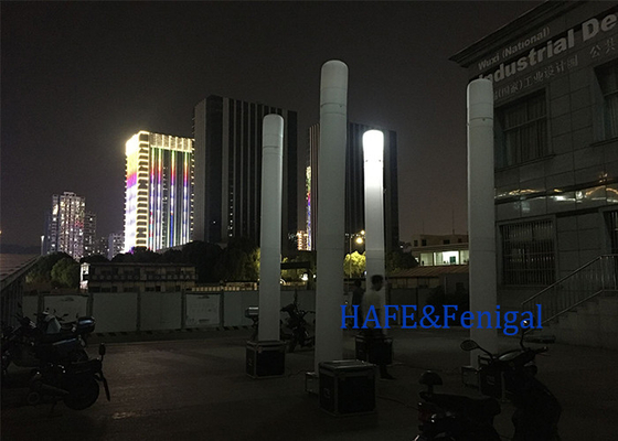 নাইট আউটডোর পোর্টেবল inflatable আলো টাওয়ার জরুরী সিস্টেম 1200W 60HZ