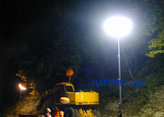 নিরাপদ সান সিরিজ বেলুন লাইট LED 400W ফিট নাইটটাইম ওয়ার্ক আলোকসজ্জা বিভাগ