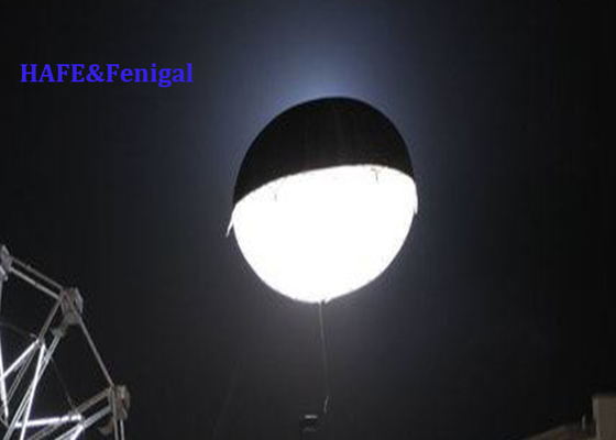 গোলক 1.8kw 4.2m/14 ফুট হিলিয়াম নেতৃত্বাধীন DMX CRMX কন্ট্রোল ফিল্ম সিনেমা বেলুন আলো