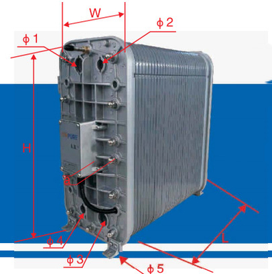 0.5-0.7m3/H EDI স্ট্যাক উচ্চ তাপমাত্রা নির্বীজন জন্য LX-HD-50
