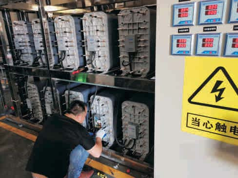3.5-5.5m3/H EDI স্ট্যাক MK-5T ইলেক্ট্রোডায়োনিজেশনের জন্য বিশুদ্ধ জল উত্পাদন