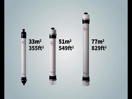 DOWTM UF SFP-2660 আল্ট্রাফিল্ট্রেশন ঝিল্লিঃ উচ্চ-ফ্লাক্স, কম-ফুলিং পাওয়ার হাউস