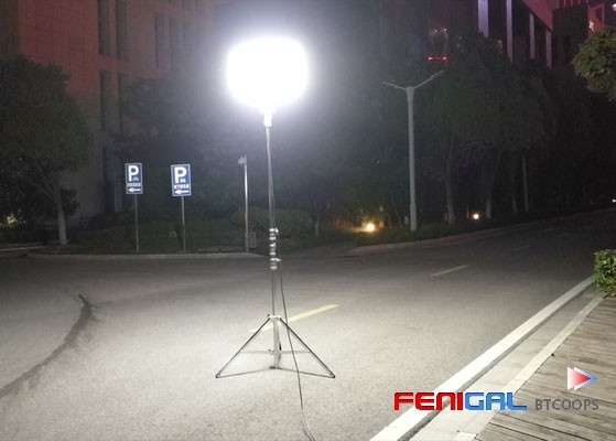 HAFE 400W LED বেলুন লাইট কর্মক্ষেত্রের নিরাপত্তা এবং দৃশ্যমানতা বৃদ্ধি করে