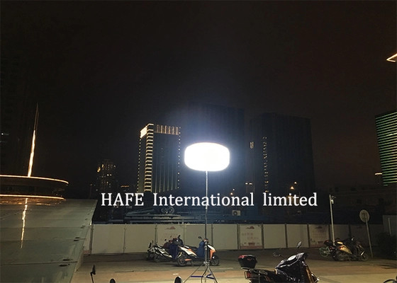 360 ডিগ্রি সান 480W LED বেলুন আলো রাতের জন্য নির্মাণ ঝলকানি মুক্ত ওয়ার্ক জোন আলো