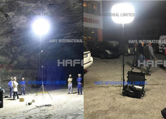 পোর্টেবল নন-গ্লেয়ার ইন্ডাস্ট্রিয়াল ৪৮০W সান এলইডি বেলুন লাইট কাস্টমাইজেবল নিরাপত্তা আলো