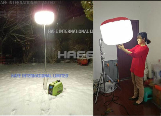 পোর্টেবল নন-গ্লেয়ার ইন্ডাস্ট্রিয়াল ৪৮০W সান এলইডি বেলুন লাইট কাস্টমাইজেবল নিরাপত্তা আলো