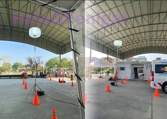 নিরাপদ দক্ষ রাতের আলো হাইওয়ে কাজের জন্য HAFE 1000W LED বেলুন আলো