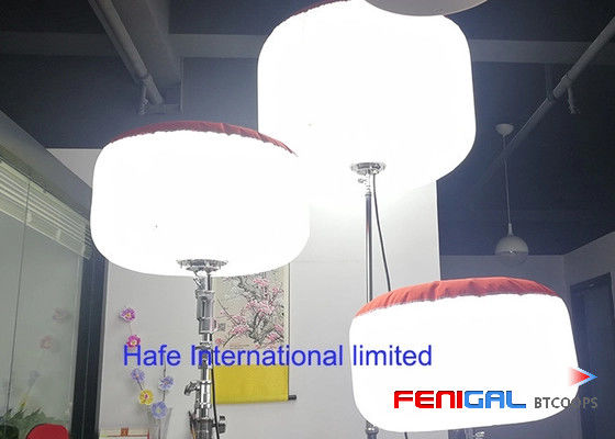 বহুমুখী ব্যবহারের জন্য ডিমযোগ্য পোর্টেবল জরুরি নিরাপত্তা আলো সান এলইডি বেলুন লাইট