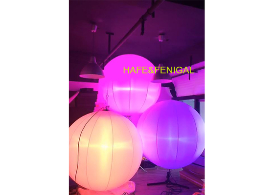 ডায়া।1.6m / 5.2ft 400W LED RGBW DMX নিয়ন্ত্রণ সহ রঙ পরিবর্তনকারী বেলুন আলো