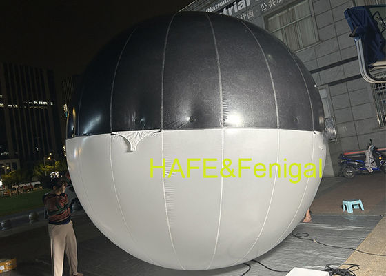 চলচ্চিত্র নির্মাতারা উজ্জ্বল গোলাকার এলইডি দুটি রঙের বেলুনের আলো ঝুলিয়ে রাখবেন