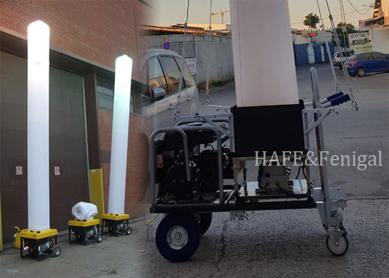 COLUMUS HMI1000W ইনফ্ল্যাটেবল জরুরি আলো টাওয়ার ৩৬০° গ্লিয়ার-মুক্ত আউটডোর বহনযোগ্য সমাধান