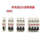 63A 1P 2P 3P 4P 230V এসপি ডিপি এমসিবি মিনিয়েটার সার্কিট ব্রেকার IEC60898 C10 6kA