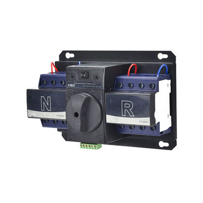 হোম 32 এ 3 মেরু 4 মেরু 3P 4P এসি 220V 63A আর্টস স্বয়ংক্রিয় স্থানান্তর স্যুইচ