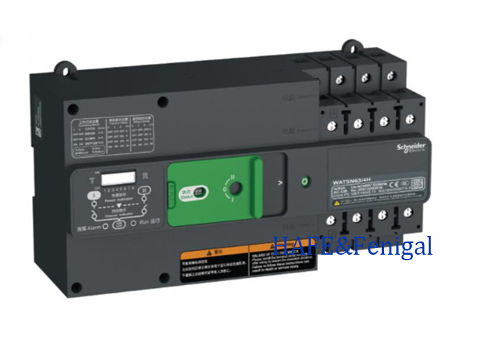 50/60Hz ক্লাস পিসি অটোমেটিক ট্রান্সফার সুইচ ওভারকরেন্ট রিলিজ এবং নামমাত্র বর্তমান 100-630A সহ