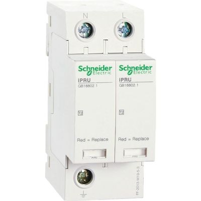 আইপিআরইউ সার্জ প্রোটেকশন ডিভাইস লো ভোল্টেজ উপাদান এসপিডি 230V / 400 ভি আইম্যাক্স 10 20 40 65 কেএ